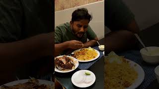 Boneless Chicken Biryani Eating Challenge  Grilled Barbeque Chicken Wings Chittoor shorts foodie [upl. by Onitnatsnoc]