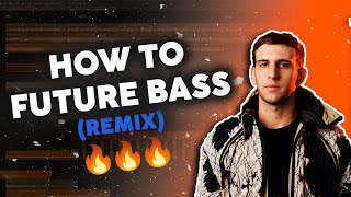 HOW TO FUTURE BASS REMIX 2023  FL STUDIO 20 [upl. by Ennaimaj618]