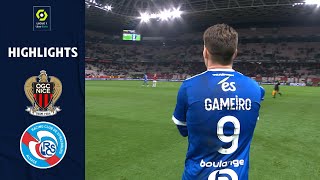 OGC NICE  RC STRASBOURG ALSACE 0  3  Highlights  OGCN  RCSA  20212022 [upl. by Eerrehc164]