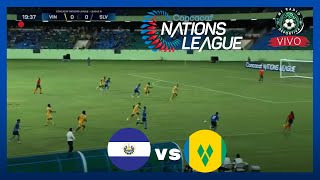 EN VIVO  EL SALVADOR VS LAS GRANADINAS  LIGA DE NACIONES CONCACAF 2024 [upl. by Galang]