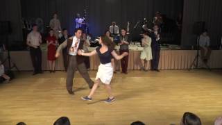 Warsaw Collegiate Shag Festival 2016  Teachers Introduction [upl. by Ravilob]