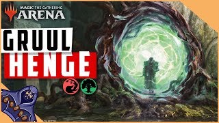 Gruul Henge  Magic Arena  Throne of Eldraine Standard [upl. by Caundra]