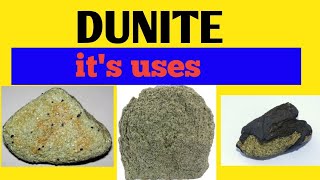 uses and application of Dunite  lecture 54 of igneous petrology GeologyAspirant [upl. by Roseanna]