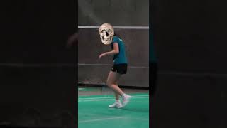 Badminton 1v1 shorts [upl. by Romeu]