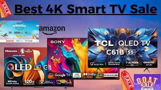 Best 4K Smart TV Sale On Amazon Prime Day Sale 2024  Flipkart Goat Smart TV Sale [upl. by Adniral355]