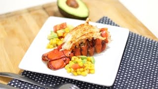 晓食堂第10集 香烤龙虾尾 Broiled Lobster Tail [upl. by Aeslehc512]