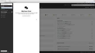 How to Chat With Your Staff Using MyCase [upl. by Notsur860]