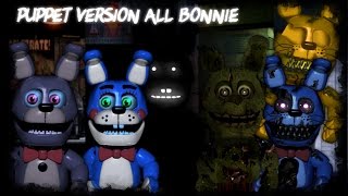 FNAF  Speed Edit Making Puppet Version All Bonnie Part1 [upl. by Illac]