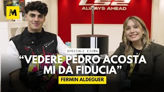 Fermin Aldeguer quotHo pensato tanto alla MotoGP Pedro Acosta Ho lottato sempre con luiquot [upl. by Polk]