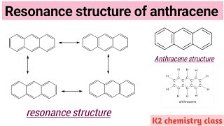 l resonance structure of anthracene l Resonance l chemistry l Anthracene l [upl. by Pineda793]