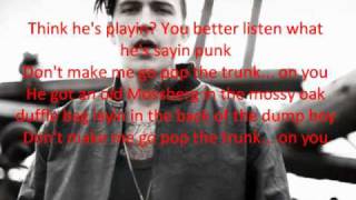 YELAWOLF POP THE TRUNK Lyrics [upl. by Margarethe939]