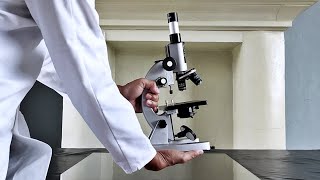 How to use a Compound Microscope Monocular brightfield microscope [upl. by Kenon]