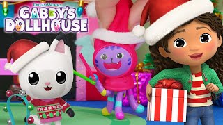 SO MANY Holiday Crafts with Gabby  GABBYS DOLLHOUSE TOY PLAY ADVENTURES [upl. by Matty]