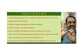 Sp rotation of sugar solution using Laurents halfshade polarimeter  UG SEM 6 [upl. by Vergne]