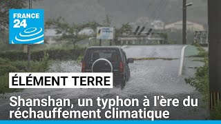 Shanshan un typhon à lère du réchauffement climatique • FRANCE 24 [upl. by Ainyt721]