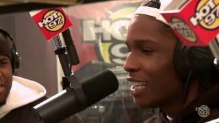 ASAP Rocky Freestyle on Funkmaster Flex [upl. by Mathis]