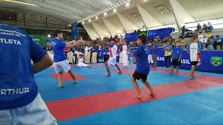 CAMPEONATO BRASILEIRO DE KARATE 2024 FINAL RECIFEPE  TATAME 6 0944 [upl. by Aihtenak]