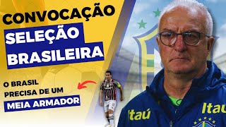 CONVOCAÇÃO DA SELEÇÃO BRASILEIRA ATÉ QUE ENFIM O DORIVAL CONVOCOU ELE [upl. by Armat]