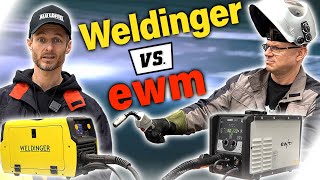 Weldinger vs EWM  Schweißgeräte  VERGLEICH [upl. by Seana]