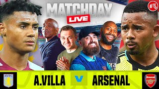 Aston Villa 10 Arsenal  Match Day Live [upl. by Hebner41]