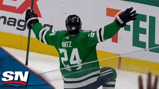 Roope Hintz Completes His Hat Trick With The Overtime Winner [upl. by Eves]