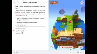 Adding a New Command  Swift Playgrounds  Learn to Code [upl. by Aniratak]