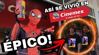 Así se vivió el ESTRENO de SPIDERMAN NO WAY HOME en CINEMEX y los COLECCIONABLES [upl. by Cand]