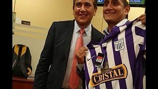 Jorge Luis Pinto se reencontró con hincha que le regaló camiseta de Alianza Lima en el Mundial [upl. by Gerty256]