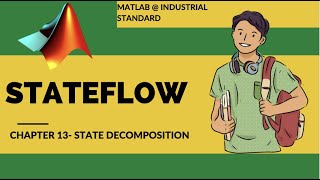 MATLAB  STATEFLOW  7 state decomposition in stateflow [upl. by Mailliwnhoj]