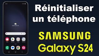 Comment réinitialiser un Samsung Galaxy S24  🔄 [upl. by Samtsirhc]