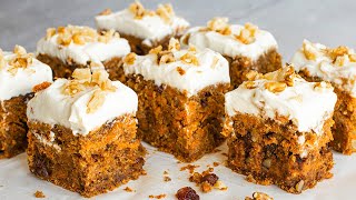 Simple Carrot Cake  Healthy Recipe [upl. by Dream]