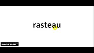 How To Pronounce Wines  Rasteau [upl. by Anatnahs260]