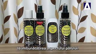 Kiturile regenerante capilare pentru femei si pentru barbati produse de brandul romanesc HERBAGEN [upl. by Pentheas]