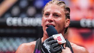 Kayla Harrison Post Fight Interview  2023 PFL Championship [upl. by Assirat]