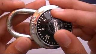 How to find the combination to a master lock HD [upl. by Aisined475]