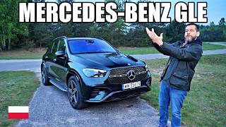 MercedesBenz GLE 350 de  diesel  hybryda   PL  test i jazda próbna [upl. by Neona]