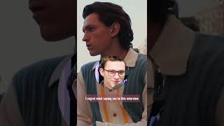 Tom Hollands biggest regretshorts tomholland hollywood actor spiderman Marvel SpiderMan4 [upl. by Ahab868]