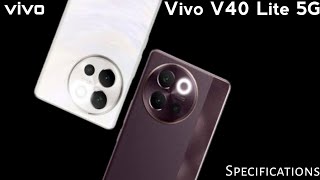 Vivo v40 Lite 5g unboxing  camera test  battery  price in India  review  display specifications [upl. by Brawner141]