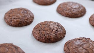 Fudgy Brownie Cookies Recipe [upl. by Stannfield]