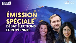 ÉLECTIONS EUROPÉENNES  LE GRAND DÉBAT LFI  EELV  RENAISSANCE [upl. by O'Gowan324]