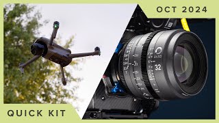 Quick Kit  October 2024  ARRI Enso Lenses Freefly Ember Upgrade DJI Lidar Cage amp More [upl. by Fredenburg156]