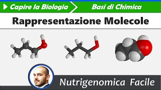 Chimica  Rappresentazione delle Molecole [upl. by Akimak]