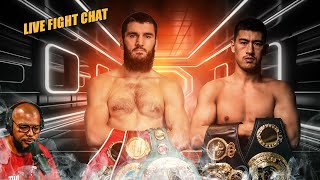 ☎️Artur Beterbiev vs Dmitry Bivol Live Fight Chat  Undercard Fights🔥 [upl. by Suoivatnod]