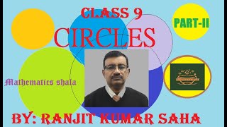 CIRCLES  Theorems 2  Class 9  CBSE  ICSE  Mathematics  By Ranjit Kr Saha maths circle [upl. by Anina]