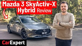 Mazda 3 hybrid review Does Mazdas SkyActivX hybrid technology work Paul finds out [upl. by Grim451]