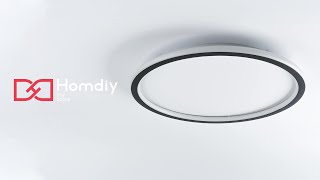 Modern EnergyEfficient Round LED Ceiling Lights [upl. by Slavic]