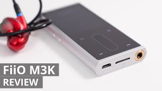 FiiO M3K HiRES portable audio player REVIEW  WAVMP3FLACDSD [upl. by Januisz356]