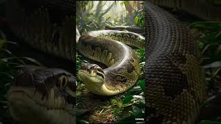 Giant and scary snake tries to attack in the forest giant snake attack amazing animals [upl. by Allianora]