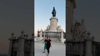 Rossio squarelisbonPortugal short shorts shortvideo youtubeshorts subscribe share youtube [upl. by Ponce305]