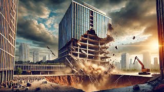 Poora Building Jameen Me Dhas Gya 500 Meter Ka Sinkhole  Movie Explained In Hindi [upl. by Cho]